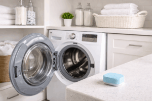 Airbnb washer maintenance for clean laundry